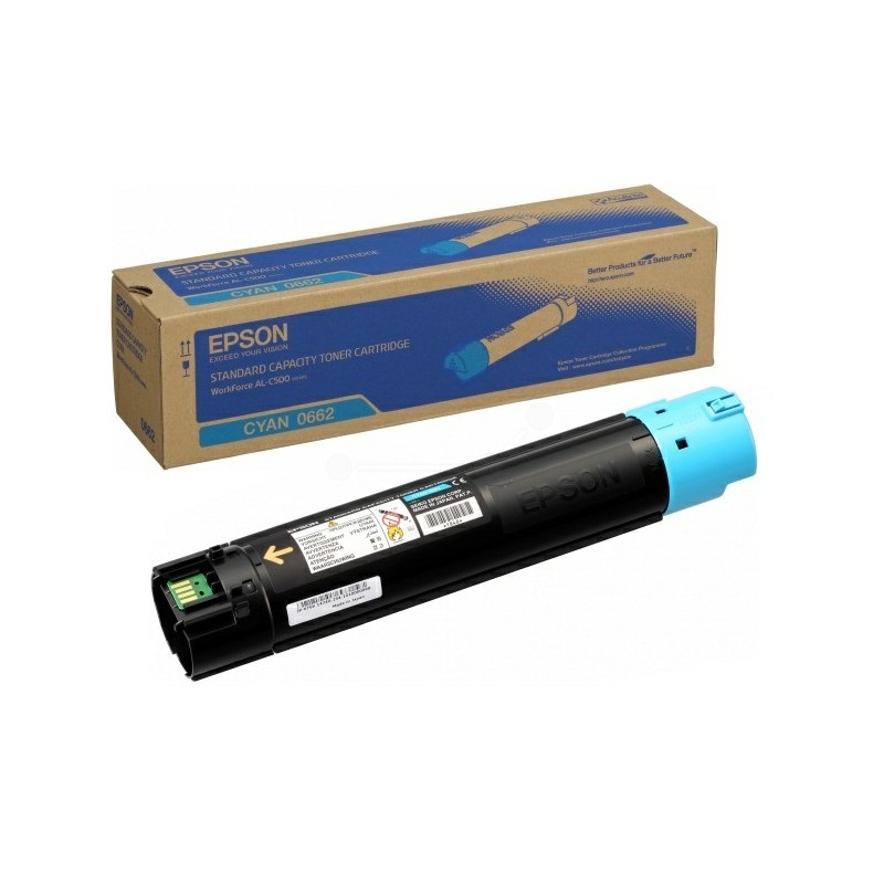 Epson  (0662) Original Toner-kit cyan (C13S050662)