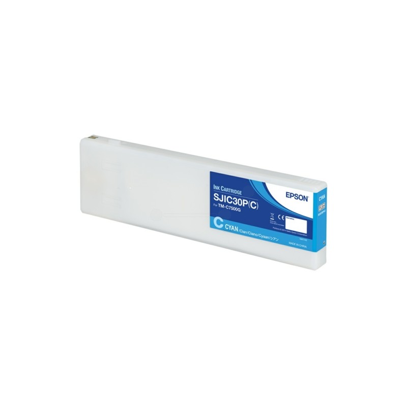 Epson  (SJIC-30-P-C) Original Ink cartridge cyan (C33S020640)