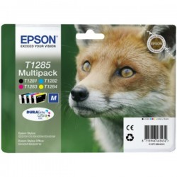 Epson  (T1285) Original Ink cartridge multi pack Bk,C,M,Y (C13T12854010)