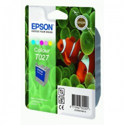 Epson  (T027) Original Ink cartridge color (C13T02740110)
