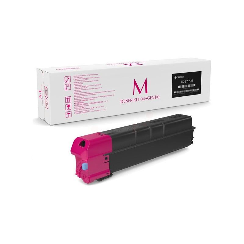 Copystar  (TK-8735 M) Original Toner-kit magenta (1T02XNBNL0)