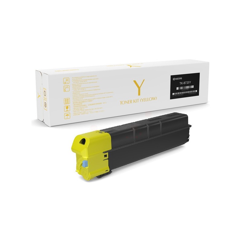 Copystar  (TK-8735 Y) Original Toner-kit yellow (1T02XNANL0)