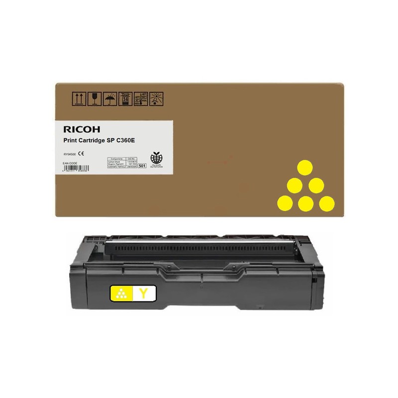 Ricoh Original Toner yellow (407902)