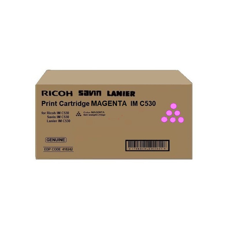 Ricoh  (IM C530) Original Toner-kit magenta (418242)
