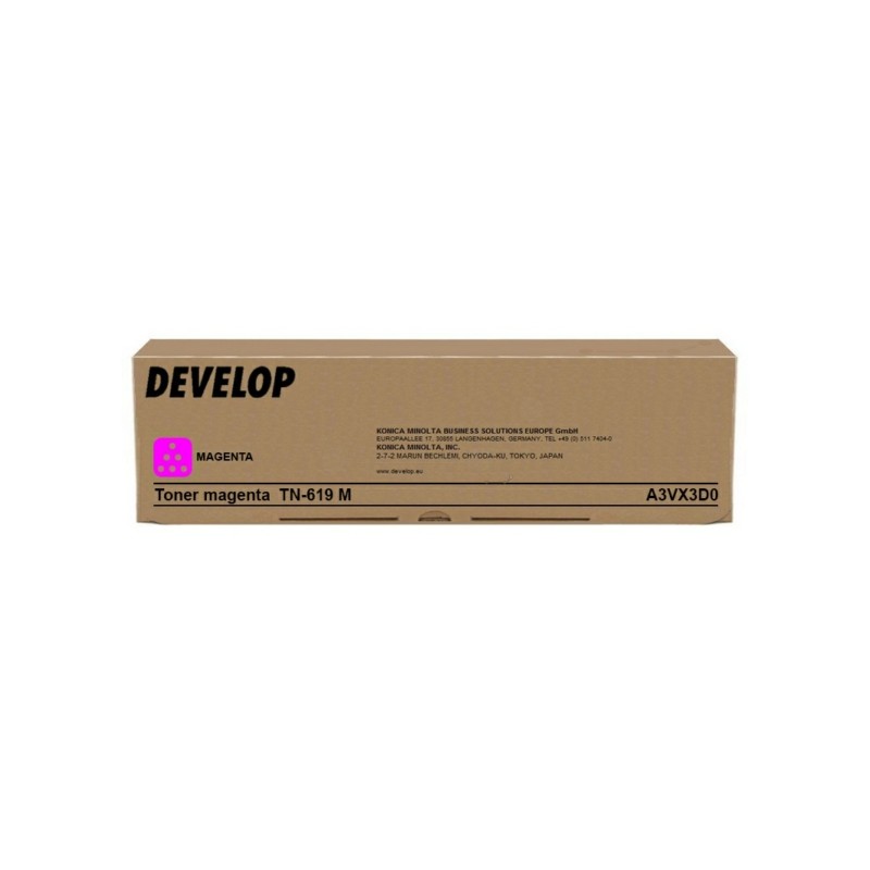 Develop  (TN-619 M) Original Toner magenta (A3VX3D0)