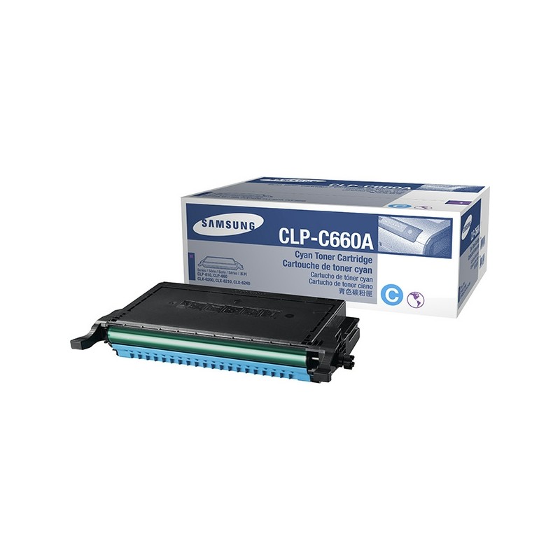 Samsung  (CLP-C660A) Original Toner cyan (ST880A)