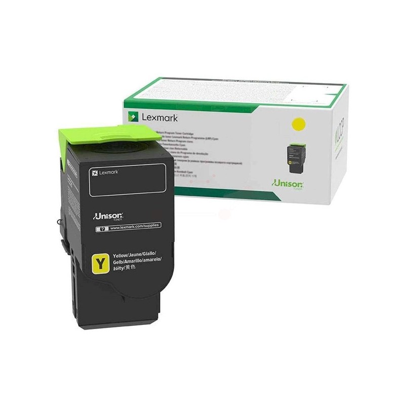 Lexmark Original Toner-kit yellow extra High-Capacity return program (78C2XY0)