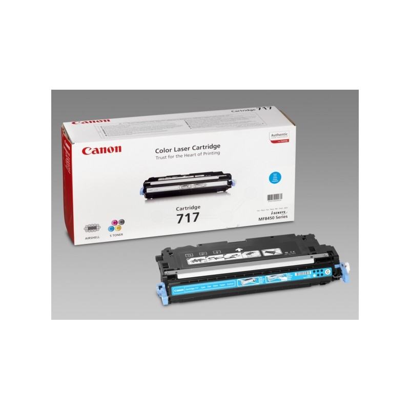 Canon  (717C) Original Toner cartridge cyan (2577B002)
