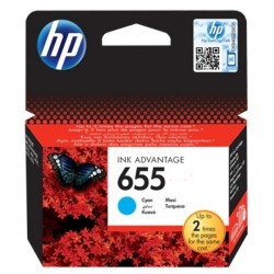 HP  (655) Original Printhead cartridge cyan (CZ110AE)