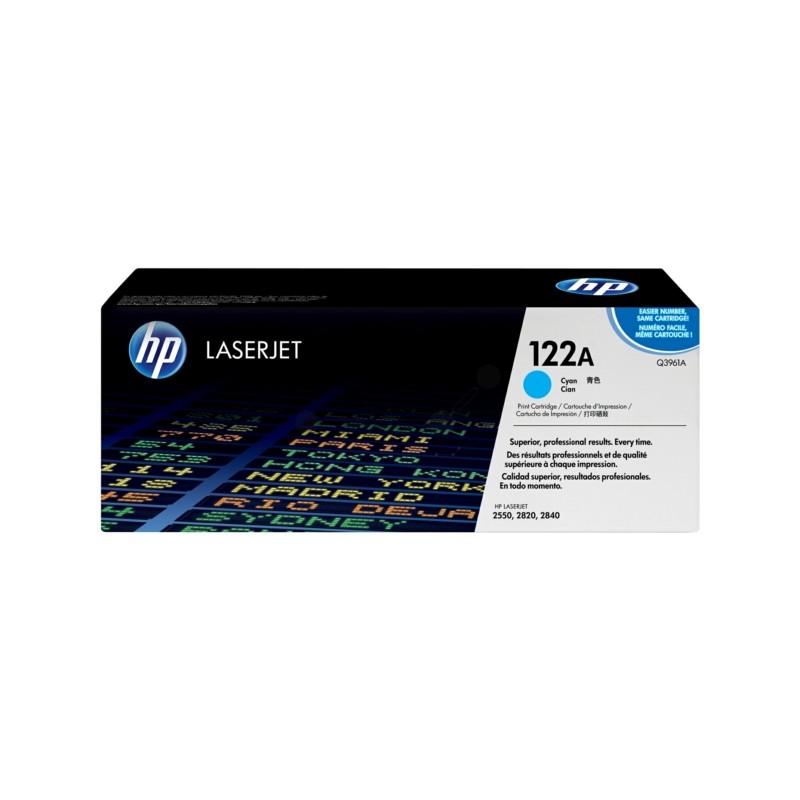 HP  (122A) Original Toner cyan (Q3961A)