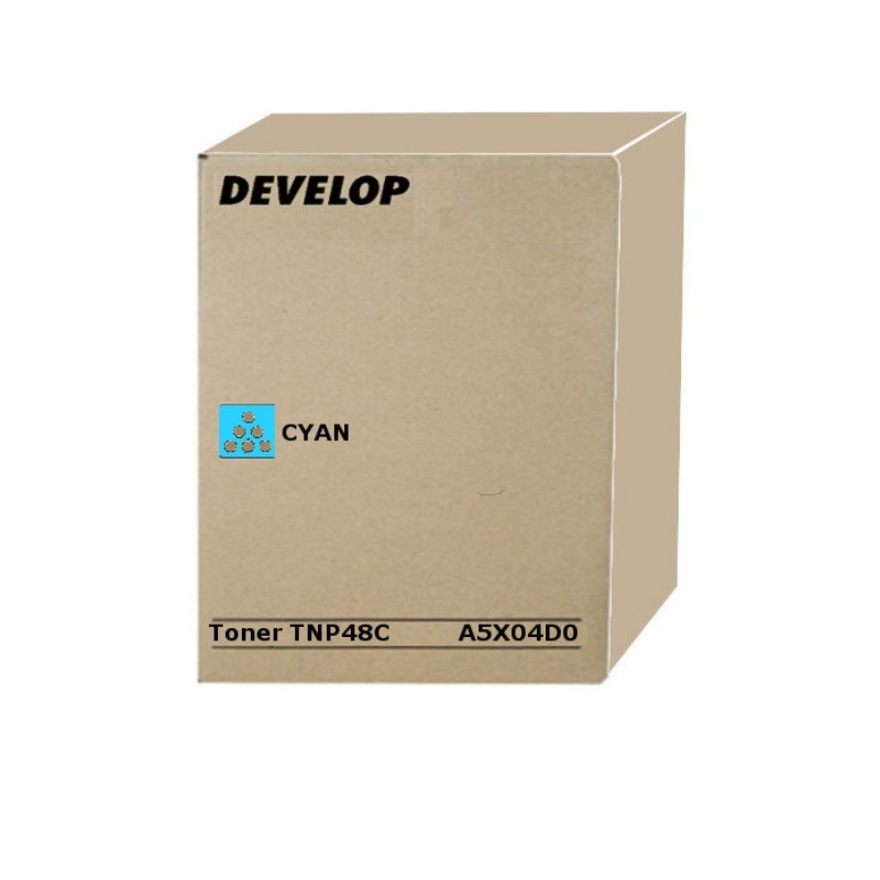 Develop  (TNP-48 C) Original Toner cyan (A5X04D0)