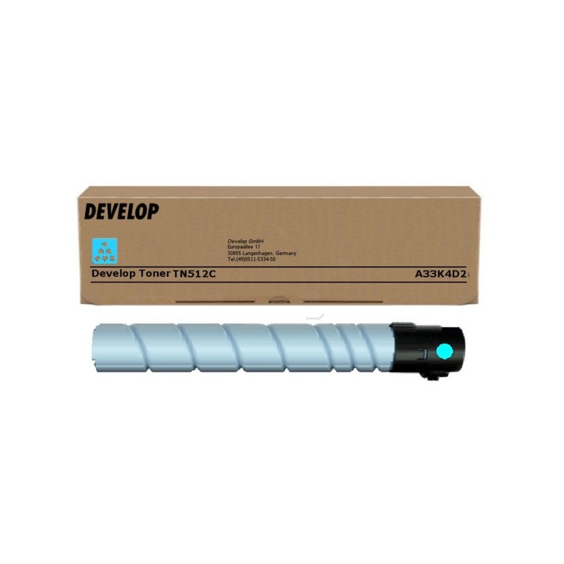 Develop  (TN-512 C) Original Toner cyan (A33K4D2)