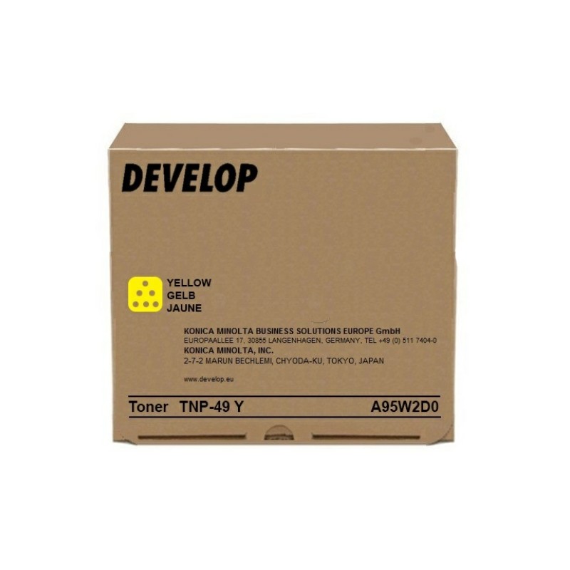 Develop  (TNP-49 Y) Original Toner yellow (A95W2D0)