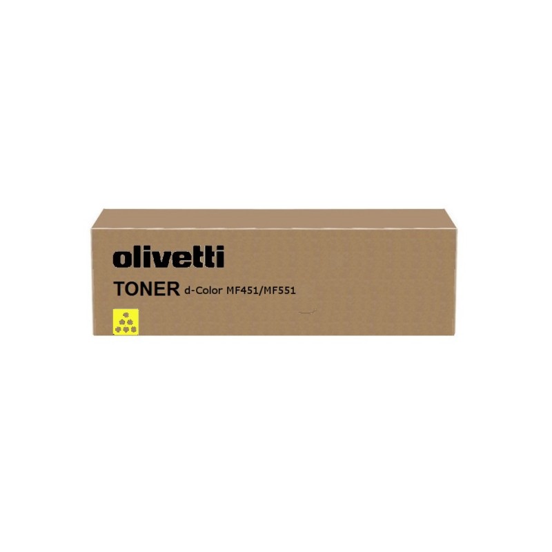 Olivetti Original Toner-kit yellow (B0819)