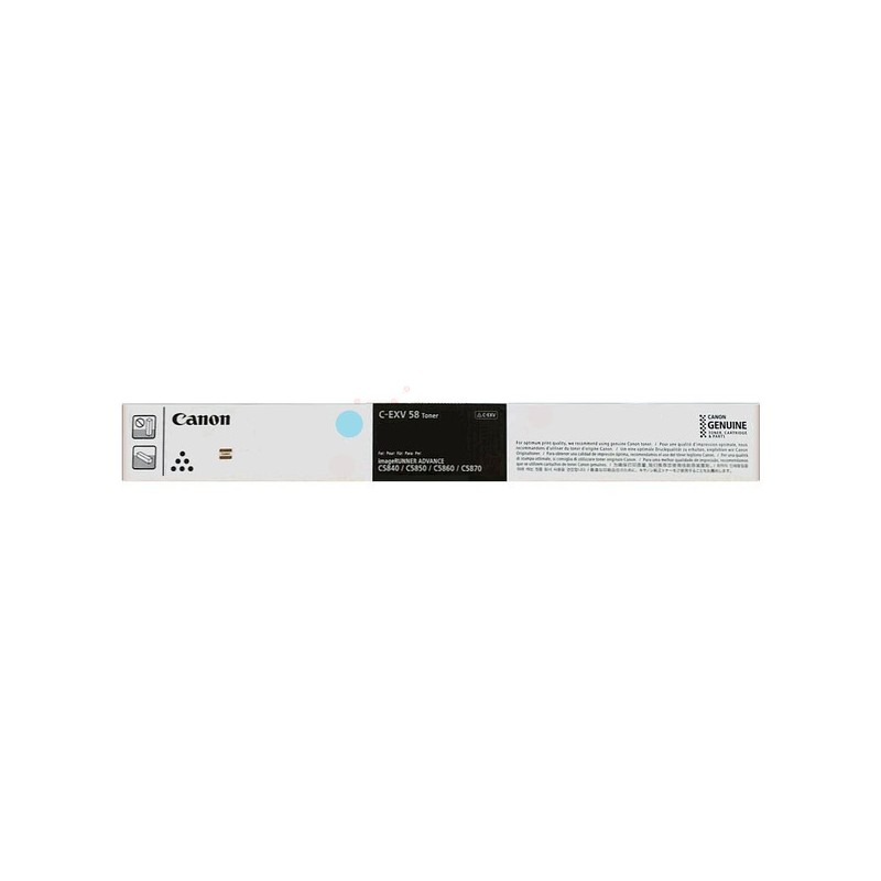 Canon  (C-EXV 58 C) Original Toner cyan (3764C002)