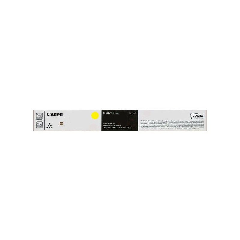 Canon  (C-EXV 58 Y) Original Toner yellow (3766C002)