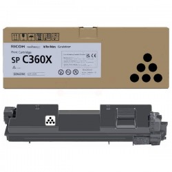 Lanier  (SPC360X) Original Toner-kit black extra High-Capacity (408250)