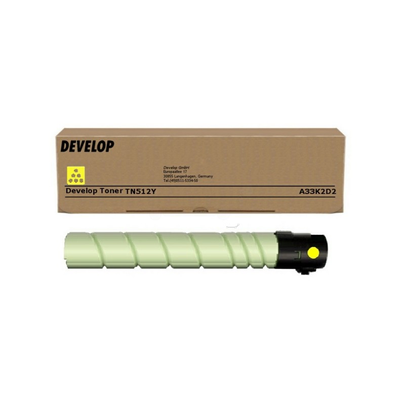 Develop  (TN-512 Y) Original Toner yellow (A33K2D2)