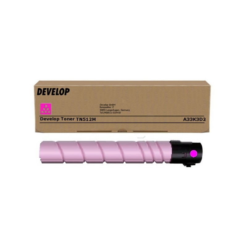Develop  (TN-512 M) Original Toner magenta (A33K3D2)
