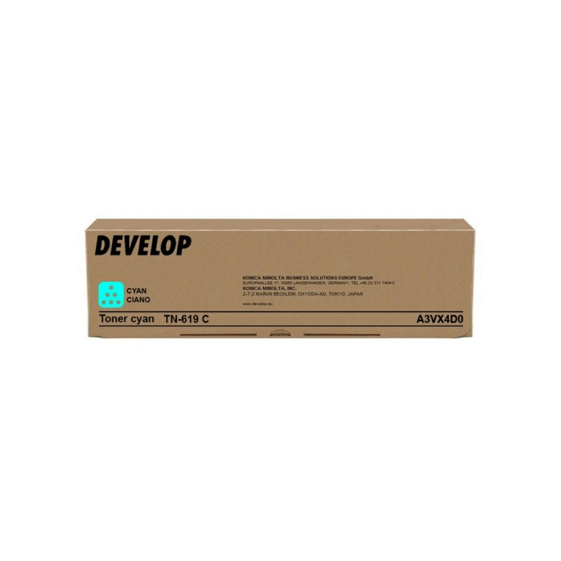 Develop  (TN-619 C) Original Toner cyan (A3VX4D0)