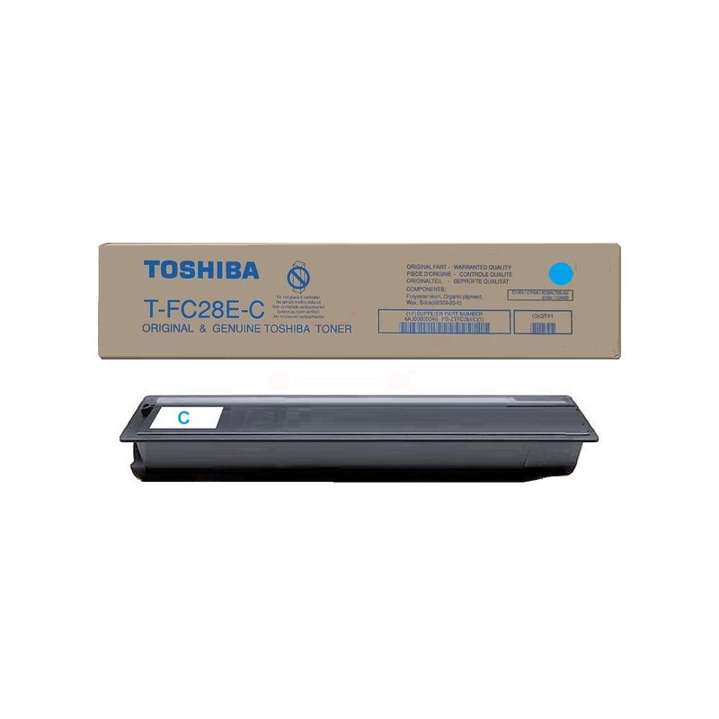 Toshiba  (T-FC 28 EC) Original Toner cyan (6AJ00000046)