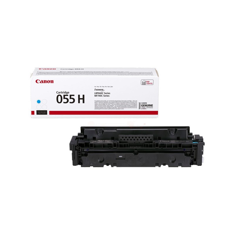 Canon  (055 H) Original Toner cartridge cyan (3019C002)