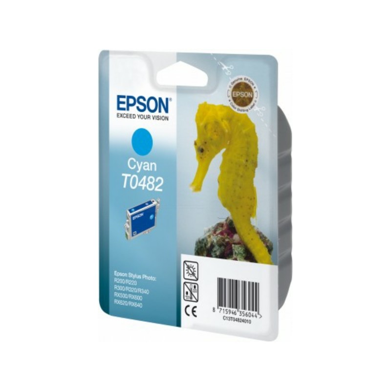 Epson  (T0482) Original Ink cartridge cyan (C13T04824010)