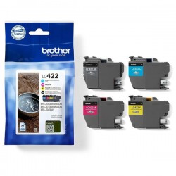 Brother Original Ink cartridge multi pack Bk,C,M,Y (LC-422VAL)