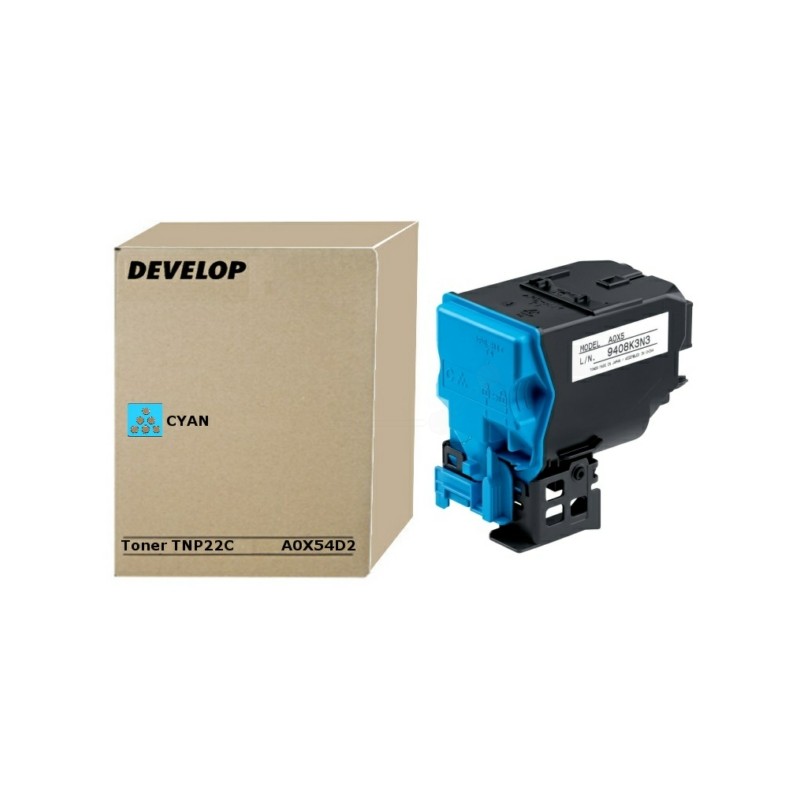 Develop  (TNP-22 C) Original Toner cyan (A0X54D2)