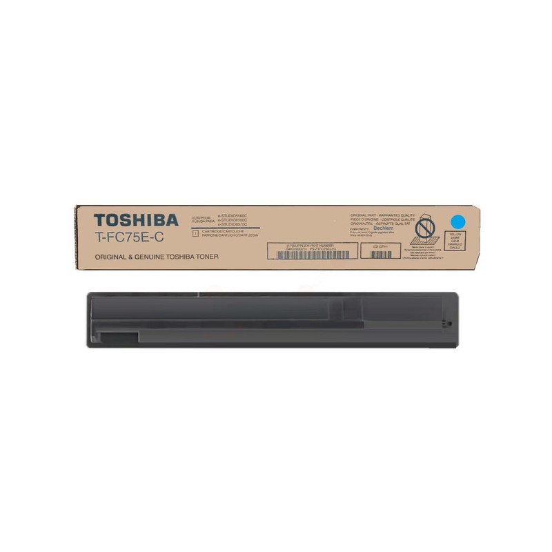 Toshiba  (T-FC 75 EC) Original Toner cyan (6AK00000251)
