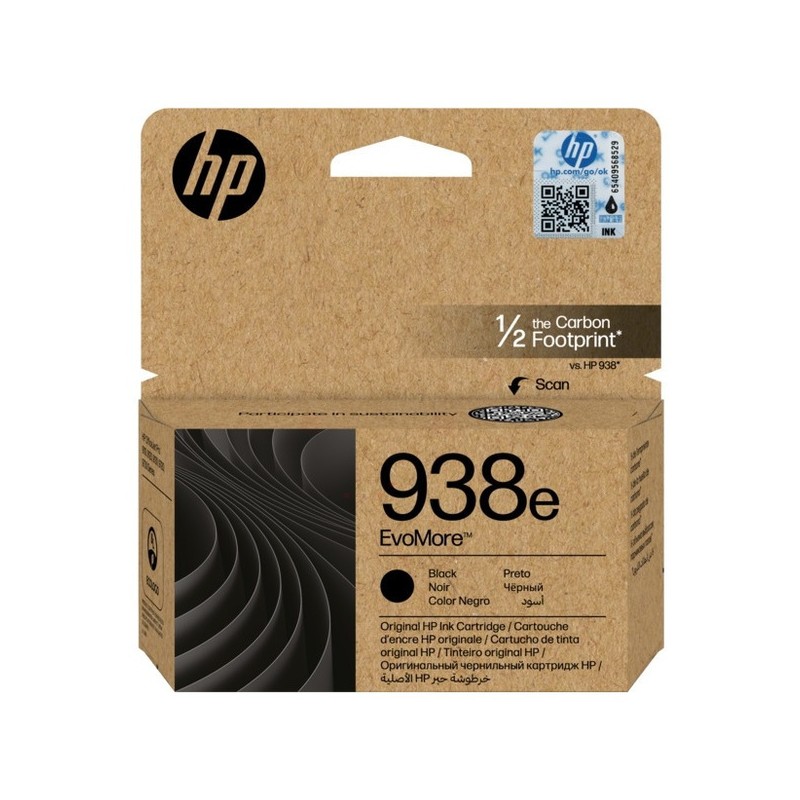 HP  (938E) Original Printhead cartridge black Evomore (4S6Y2PE)