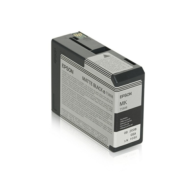 Epson  (T5808) Original Ink cartridge black matt (C13T580800)