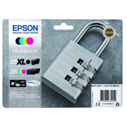 Epson  (35XL/35) Original Ink cartridge multi pack Bk,C,M,Y (C13T35994010)