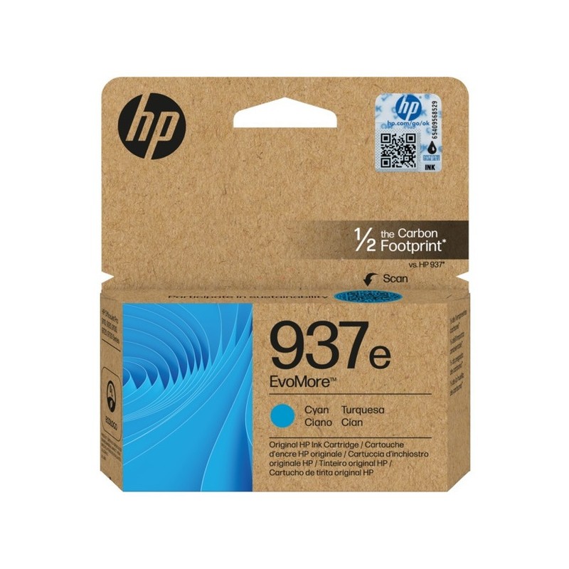HP  (937E) Original Printhead cartridge cyan Evomore (4S6W6NE)