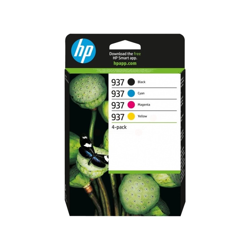 HP  (937) Original Printhead cartridge multi pack Bk,C,M,Y (6C400NE)