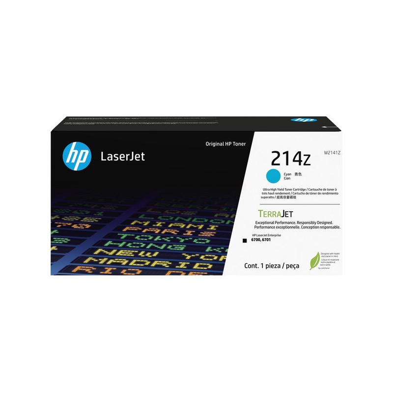 HP  (217Z) Original Toner cartridge cyan ultra High-Capacity (W2141Z)
