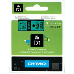 Dymo  (S0720740) Original DirectLabel-etikettes black on green (40919)
