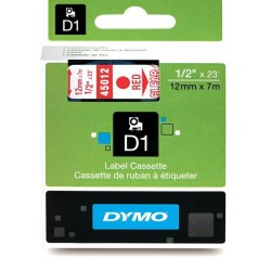 Dymo  (S0720520) Original DirectLabel-etikettes red on Transparent (45012)