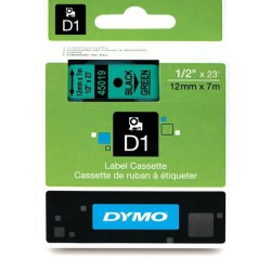 Dymo  (S0720590) Original DirectLabel-etikettes black on green (45019)