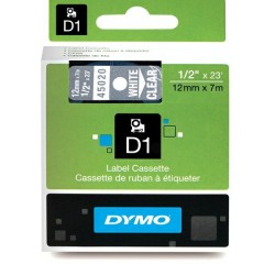 Dymo  (S0720600) Original DirectLabel-etikettes white on Transparent (45020)