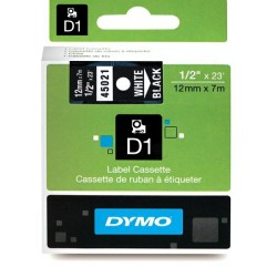 Dymo  (S0720610) Original DirectLabel-etikettes white on black (45021)
