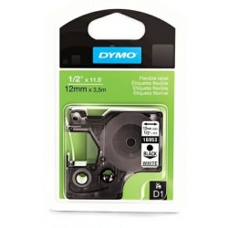 Dymo  (S0718040) Original DirectLabel-etikettes Nylon black on white (16957)
