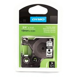 Dymo  (S0718050) Original DirectLabel-etikettes Nylon black on white (16958)