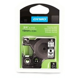 Dymo  (S0718070) Original DirectLabel-etikettes Polyester black on white (16960)