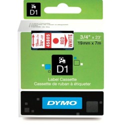 Dymo  (S0720850) Original DirectLabel-etikettes red on white (45805)