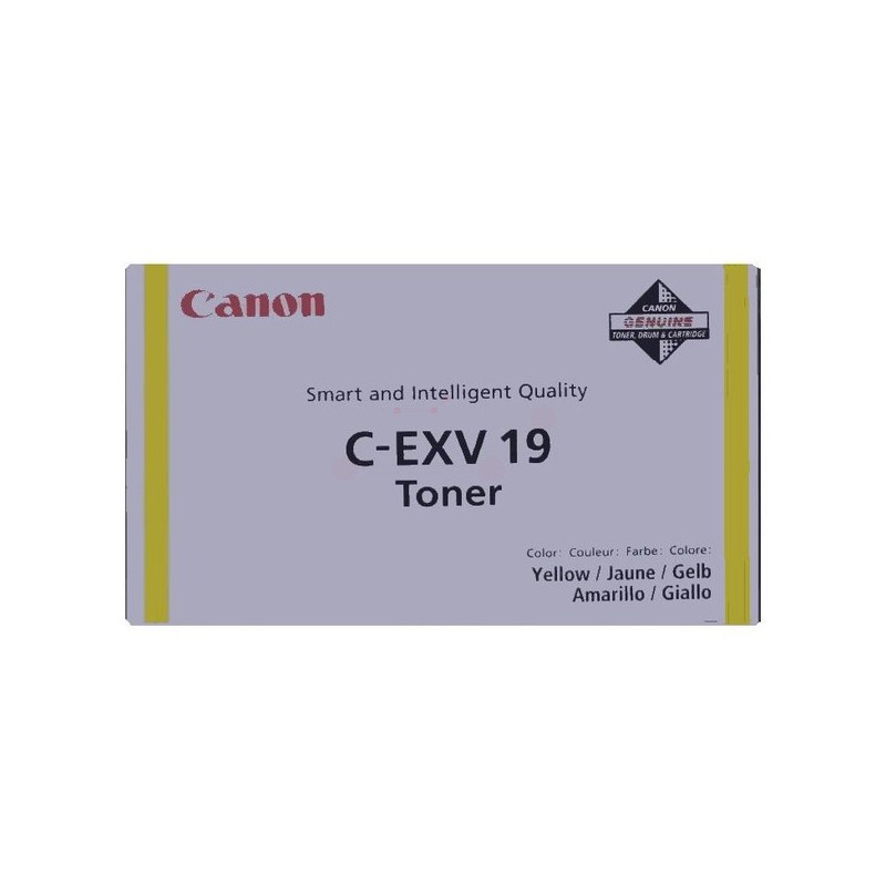 Canon  (C-EXV 19) Original Toner yellow (0400B002)