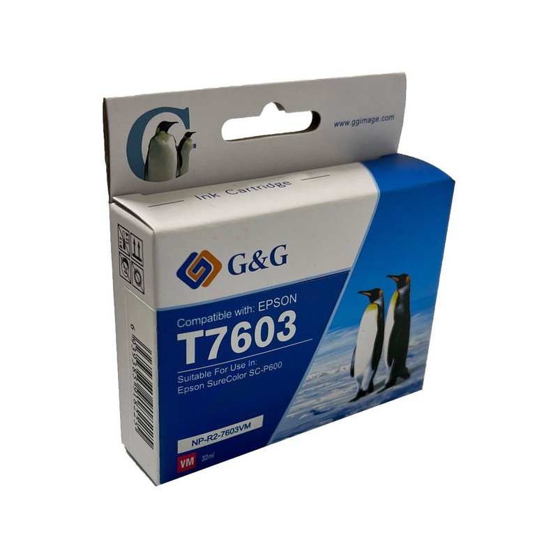 Epson  (T7603) Compatible Ink cartridge magenta(T7603)