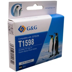 Epson  (T1598) Compatible Ink cartridge black matt(T1598)