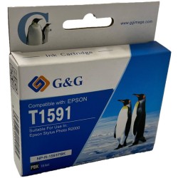 Epson  (T1591) Compatible Ink cartridge foto black(T1591)