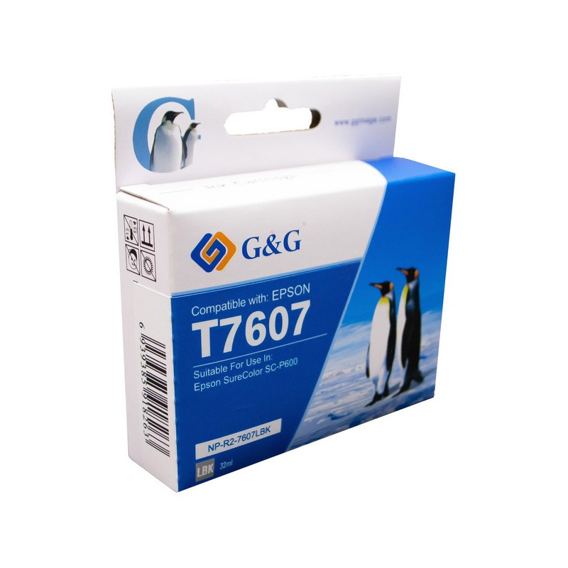 Epson  (T7607) Compatible Ink cartridge gray(T7607)